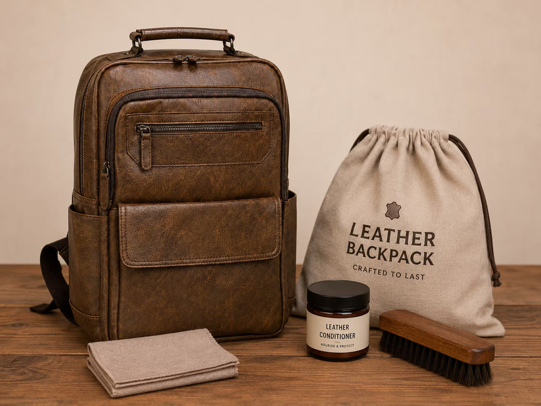 How to Clean and Care for a Leather Backpack