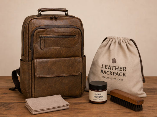 How to Clean and Care for a Leather Backpack