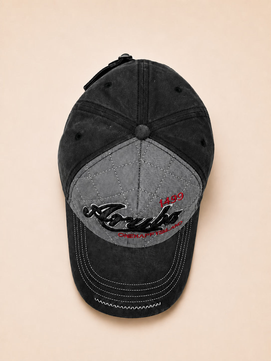Aruba Grey Baseball Cap
