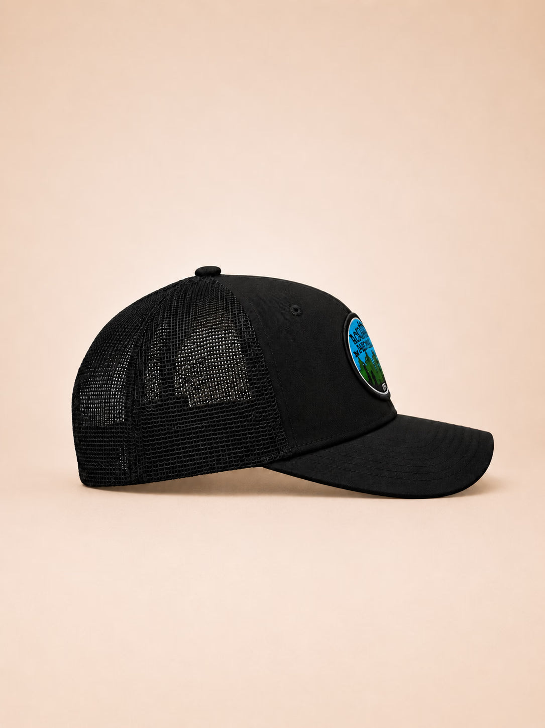 Acadia National Park Black Trucker Cap
