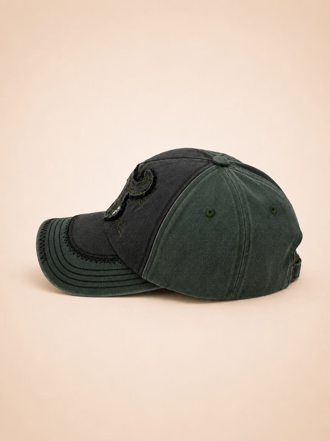 Bull Skull Graphic Neutral Baseball Cap