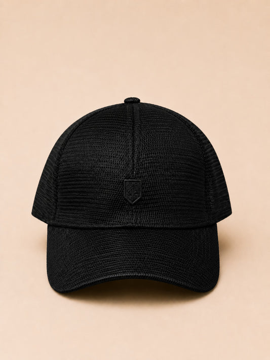 Classic Mesh Black Trucker Cap – Movana Pakistan
