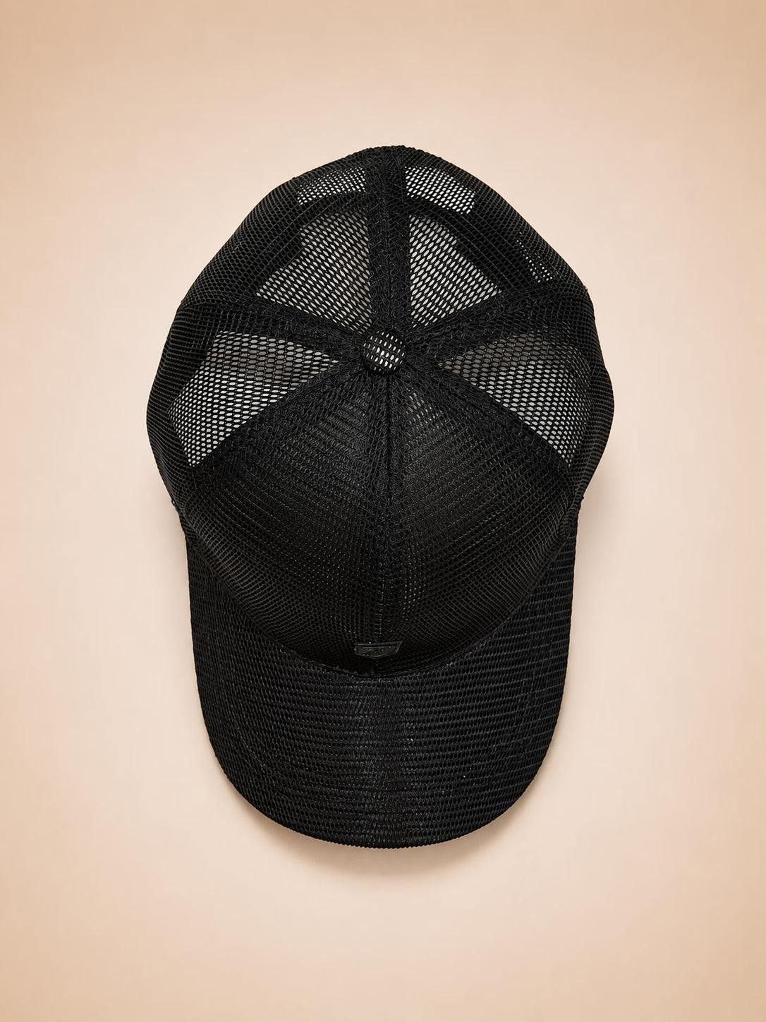 Classic Mesh Black Trucker Cap – view 2