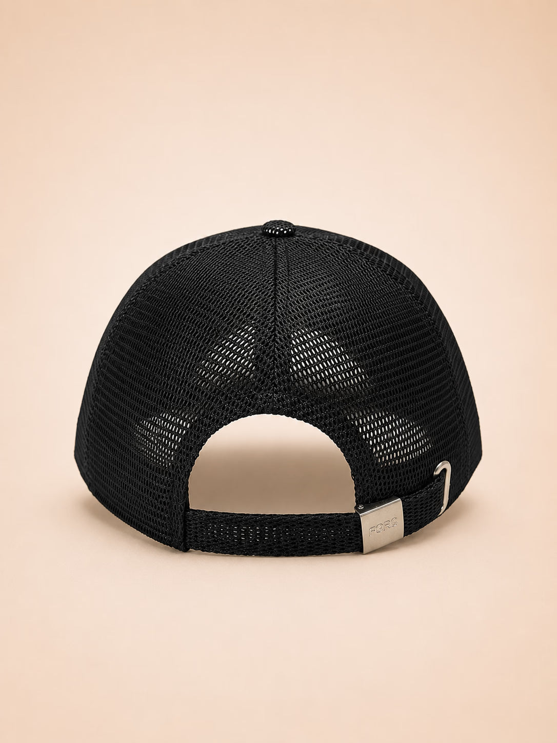 Classic Mesh Black Trucker Cap – view 3