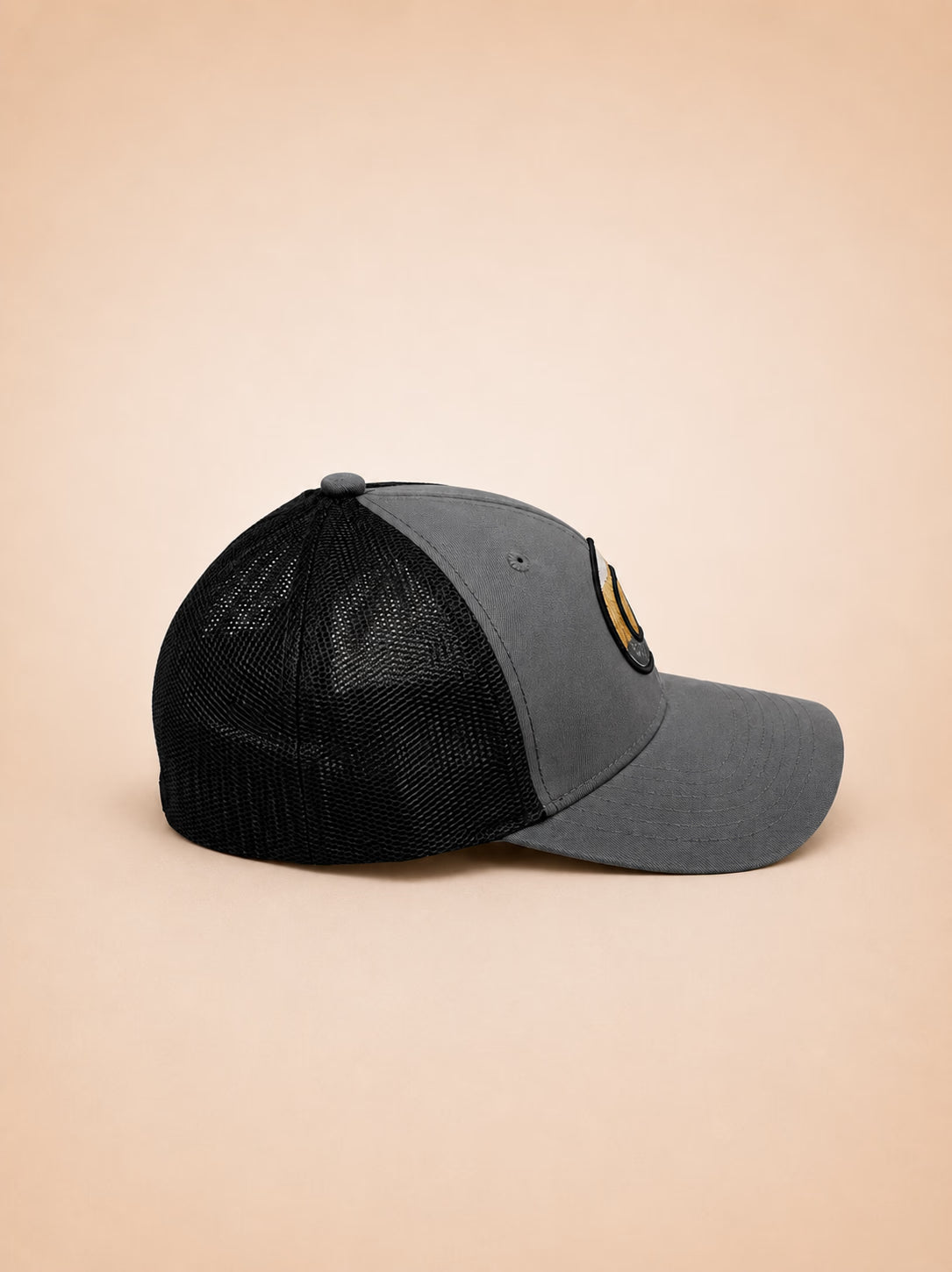 C Logo Grey Trucker Cap