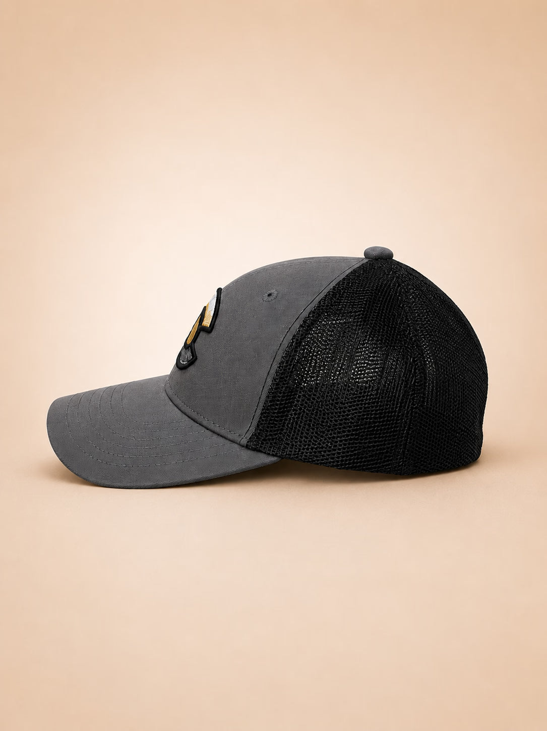 C Logo Grey Trucker Cap