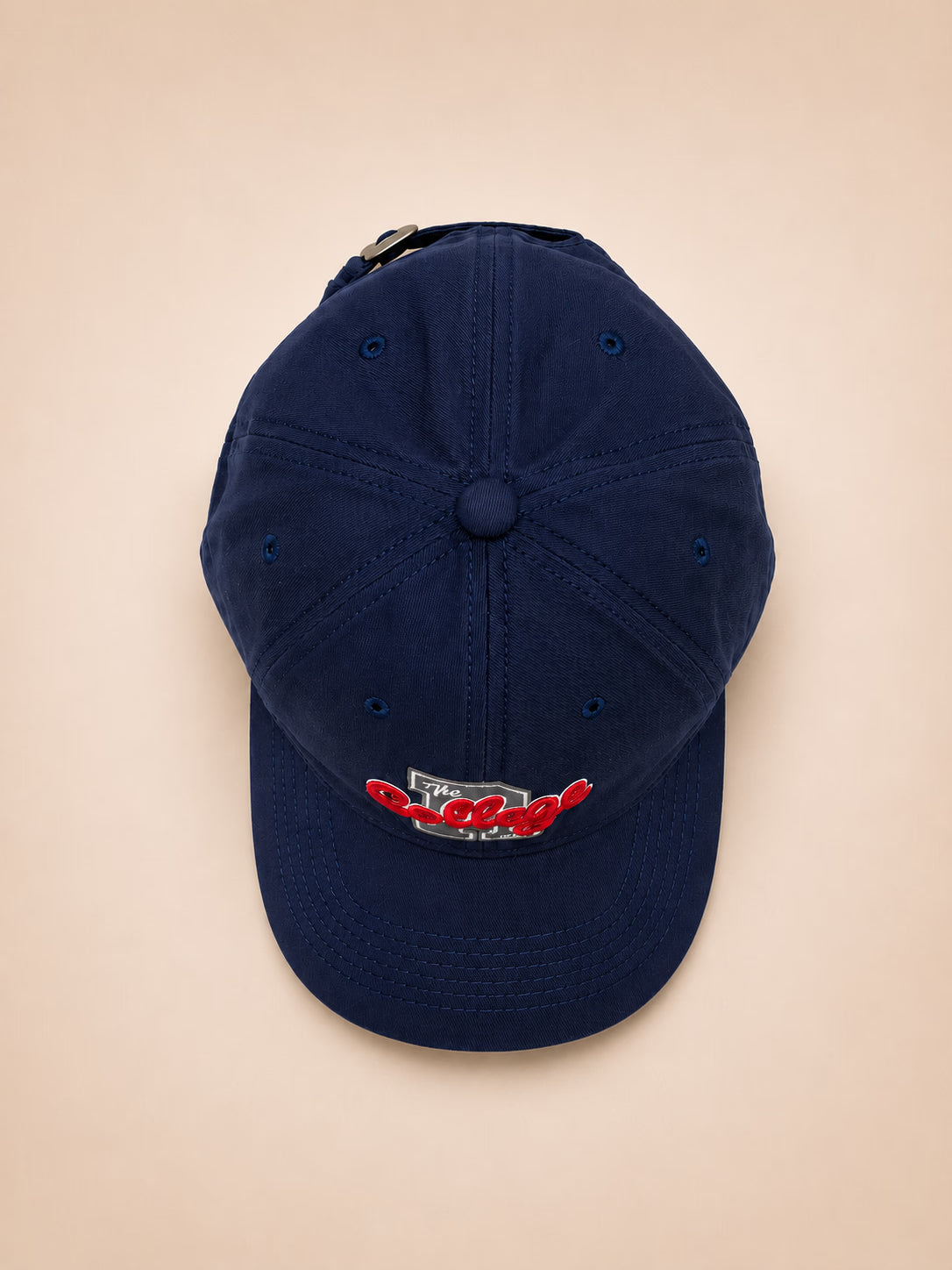 College Navy Baseball Cap