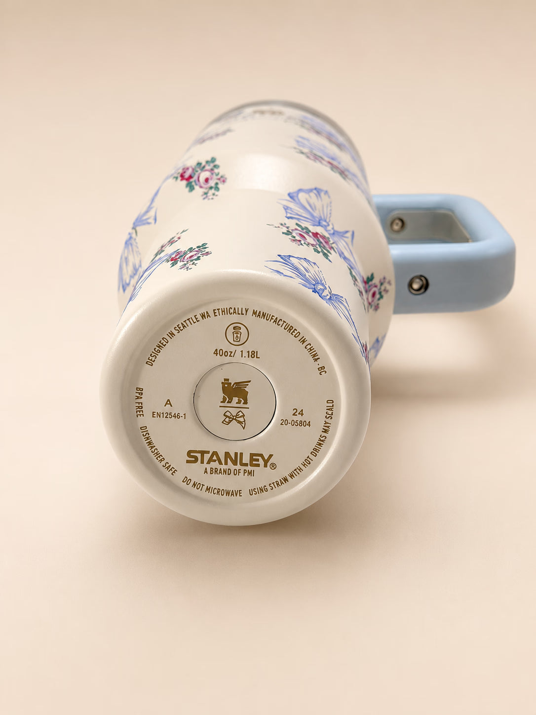 Stanley Floral Tumbler Gift Box Blue Floral White