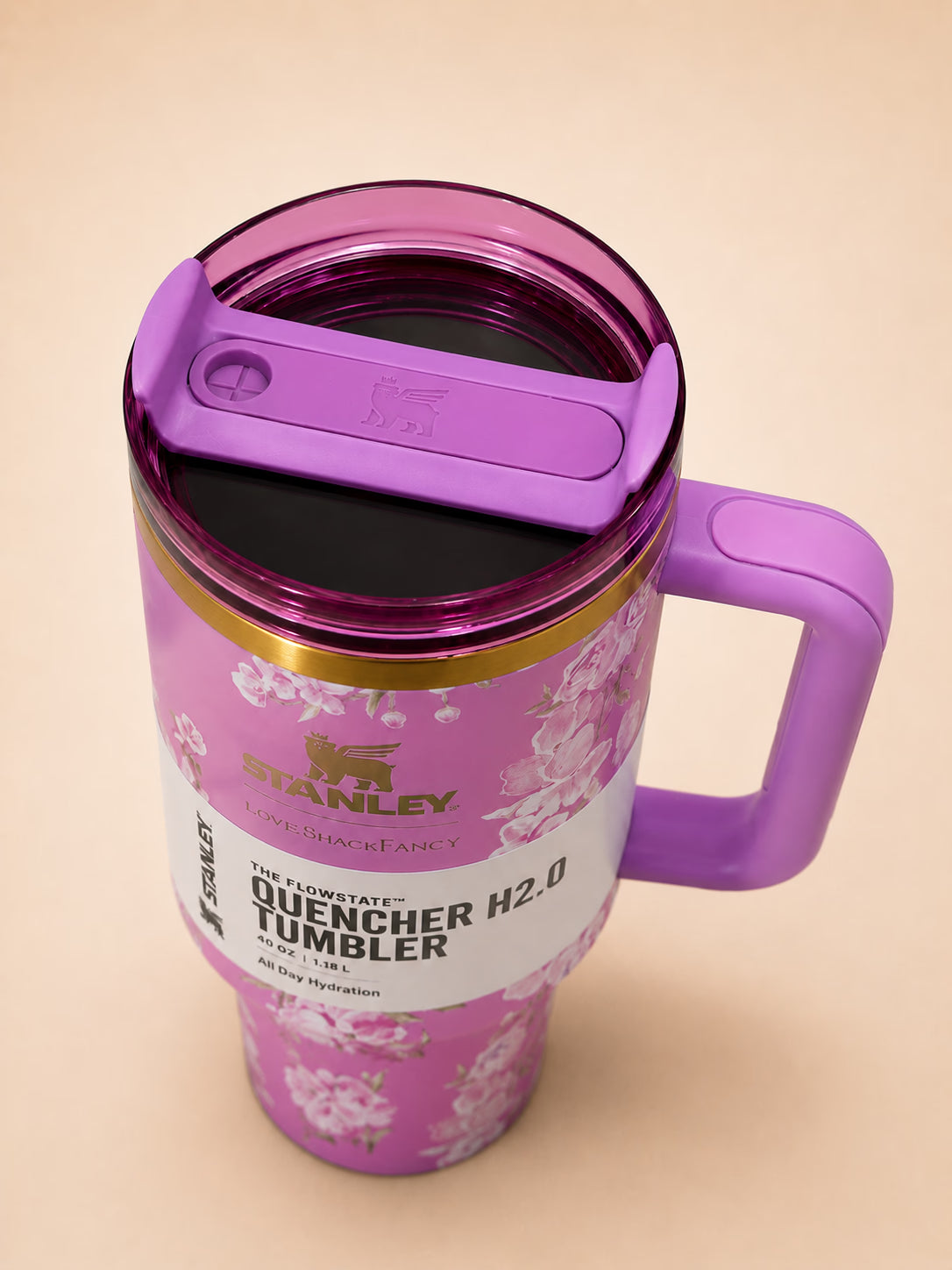 Stanley Floral Tumbler Gift Box Floral Purple Bloom