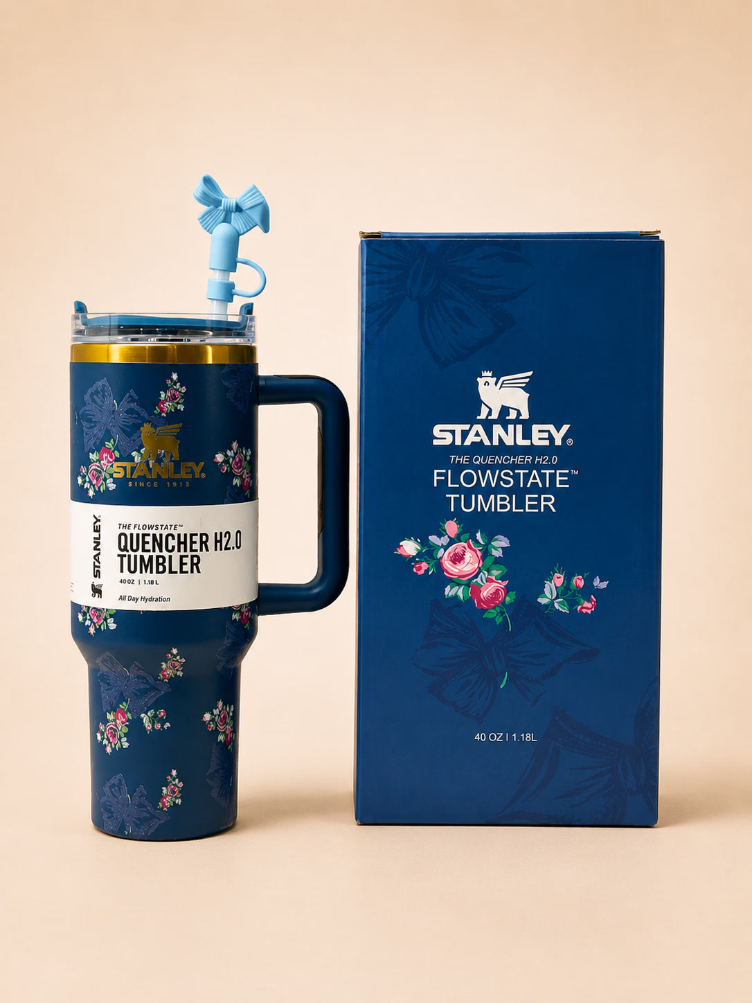 Stanley Floral Bow Tumbler – Printed Box