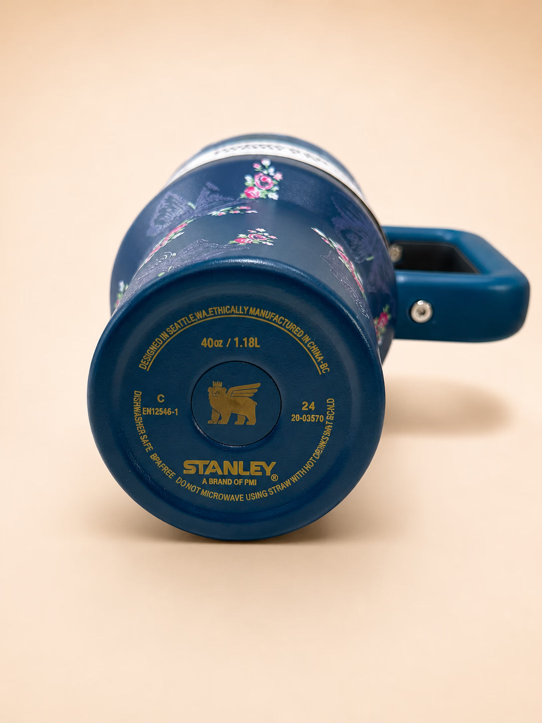 Stanley Floral Bow Tumbler Floral Blue Bow