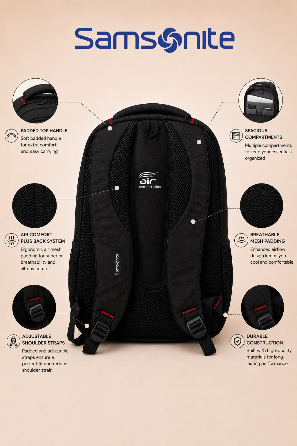 Samsonite Everyday Travel Backpack – view 7