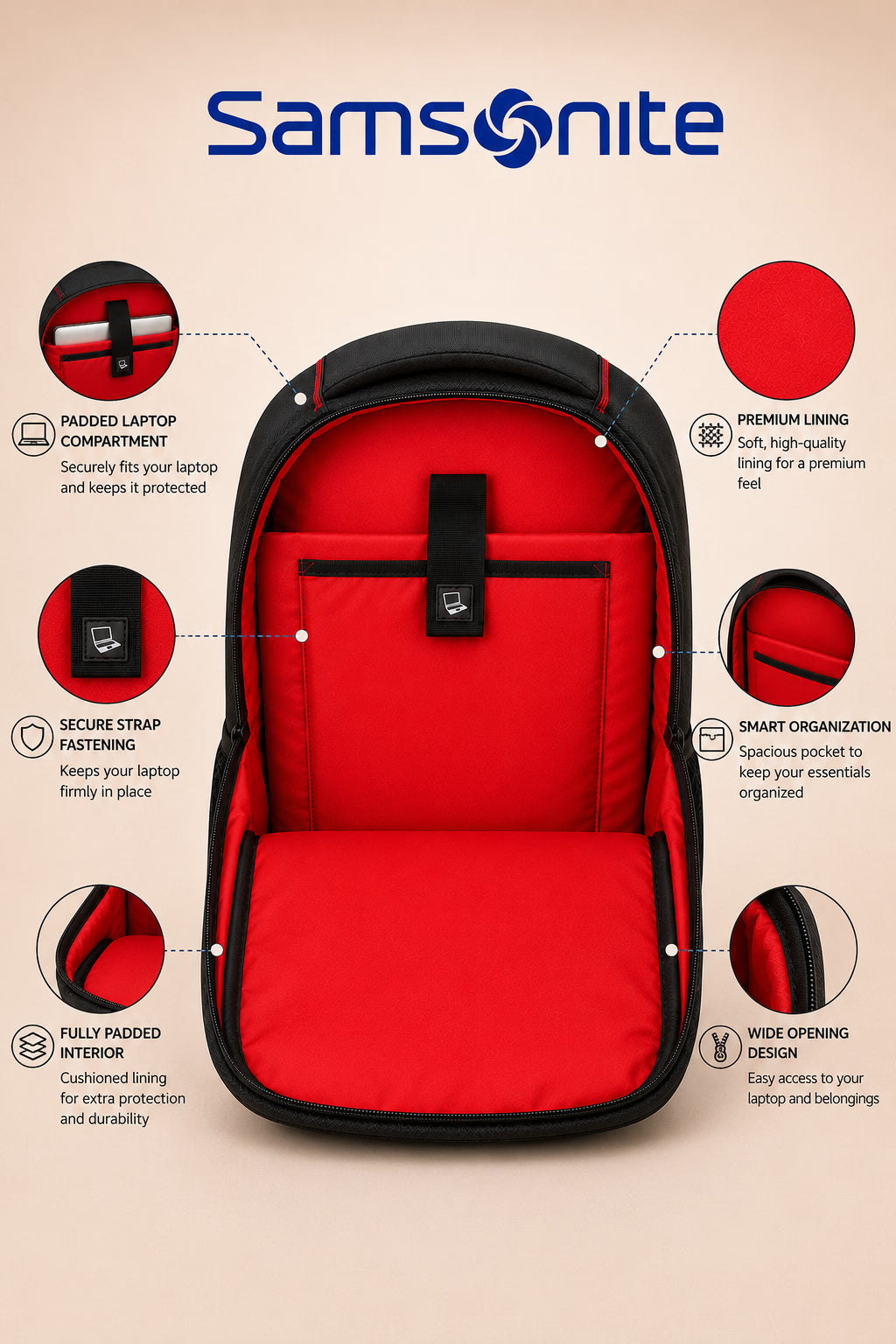 Samsonite Everyday Travel Backpack – view 9