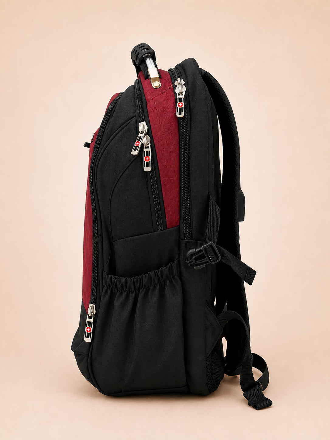 SwissGear Everyday Backpack – Maroon – view 3