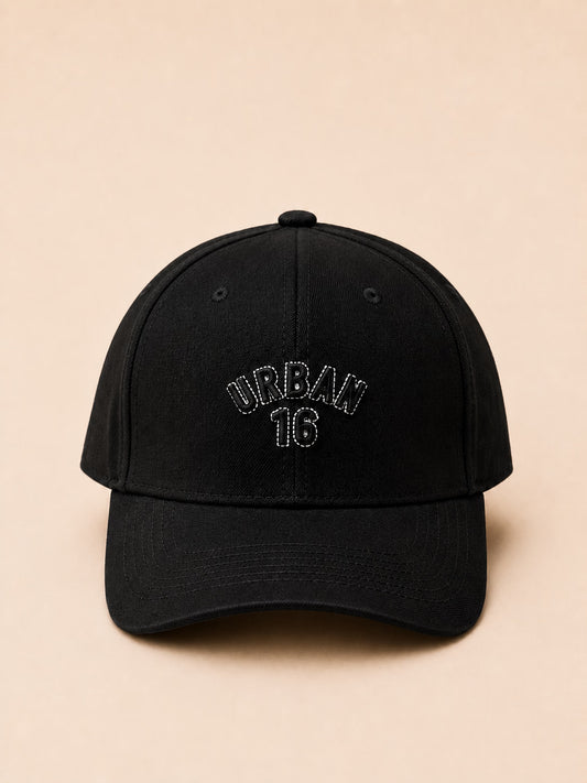 Urban 16 Black Baseball Cap – Movana Pakistan