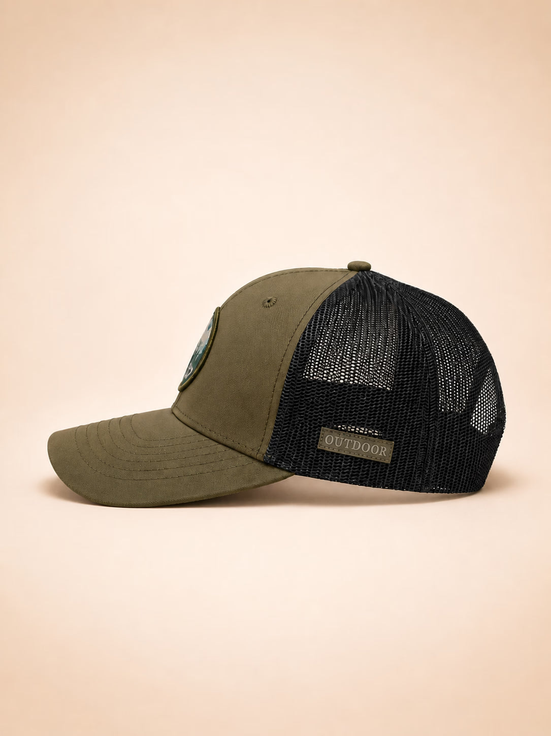 Wild Life Olive Green Trucker Cap